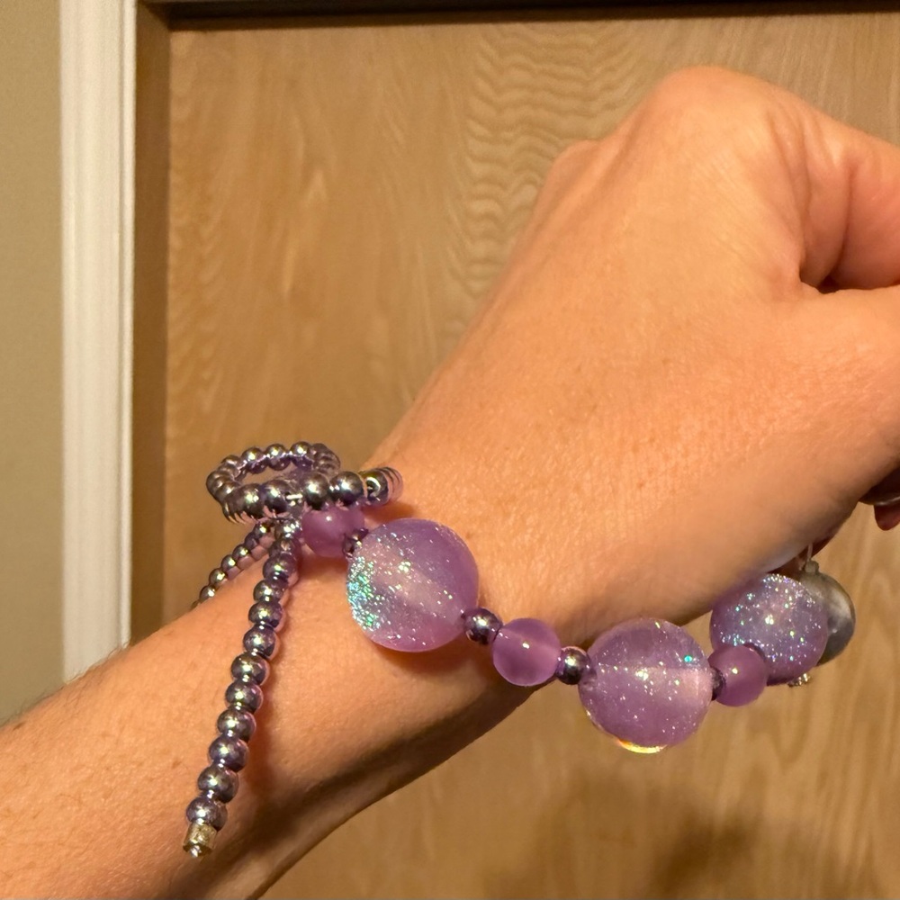 Keychain with bow - Picture 4 of 6